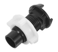 ANDRESLAD Vite Nera in Plastica per Leva di Scarico Wc Dado a Tenuta Stagna Gruppo Bulloni e Connettori per Maniglia Serbatoio Ricambio per Installazione Fai da Te e Manutenzione Bagno