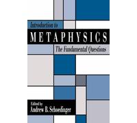 Andrew B. Schoedinger Introduction to Metaphysics (Tascabile)