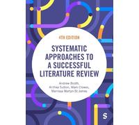 Andrew Booth Anthea Sutton Mark Systematic Approaches to a (Copertina rigida)