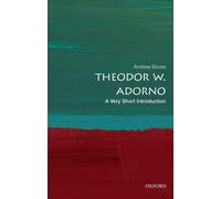 Andrew Bowie Theodor W. Adorno (Tascabile) Very Short Introductions