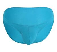 Andrew Christian - Intimo da Uomo Slips - Deep V-Cut Brief w/Almost Naked® Teal - 1x Taglia S