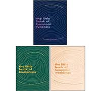 Andrew Copson - Set di 3 libri da collezione (The Little Book of Humanist Funerals, The Little Book of Humanist Weddings, The Little Book of Humanism)
