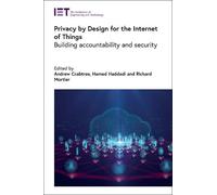 Andrew Crabtree Hamed Haddadi Privacy by Design for the Int (Copertina rigida)