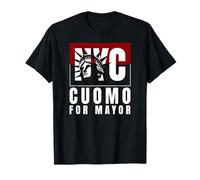Andrew Cuomo per NYC New York Mayor Funny The City Poster Maglietta