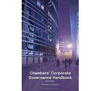 Andrew D Chambers Chambers' Corporate Governance Handbook (Tascabile)