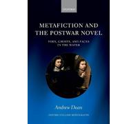 Andrew Dean Metafiction and the Postwar Novel (Copertina rigida)