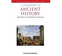 Andrew Erskine A Companion to Ancient History (Tascabile)