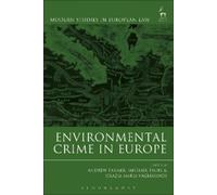 Andrew Farmer Environmental Crime in Europe (Tascabile)