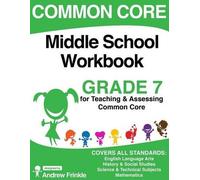 Andrew Frinkle Common Core Middle School Workbook Grade 7 (Tascabile)