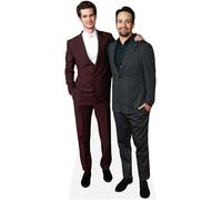 Andrew Garfield And Lin-Manuel Miranda (Duo) Mini ritaglio di celebrità