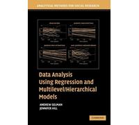 Andrew Gelman J Data Analysis Using Regression and Multilevel (Copertina rigida)
