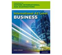 Andrew Gillespie OxfordAQA International A2 Business (9625) (Tascabile)