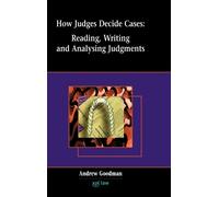Andrew Goodman How Judges Decide Cases (Copertina rigida)