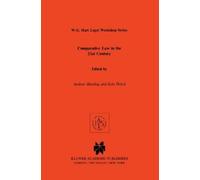 Andrew Harding Esin Örücü Comparative Law in the 21st Century (Copertina rigida)