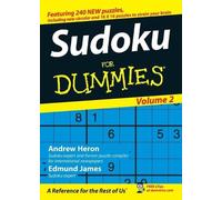 Andrew Heron Edmund James Sudoku For Dummies, Volume 2 (Tascabile)