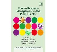 Andrew J. Noble Human Resource Management in the Public Secto (Copertina rigida)