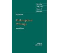 Andrew Janiak Newton: Philosophical Writings (Tascabile)