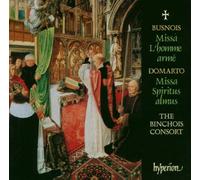 Andrew Kirkman: The Binchois Consort - Busnois: Missa L'homme arme; Domarto: Missa Spiritus almus