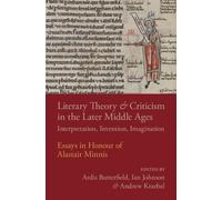Andrew Kraebel Literary Theory and Criticism in the Later Mid (Copertina rigida)