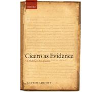 Andrew Lintott Cicero as Evidence (Copertina rigida)