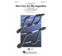 Andrew Lloyd Webber,Tim Rice-Don't Cry For Me Argentina-Vocal Score