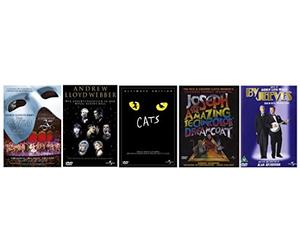 Andrew Lloyd Webber - Ultimate Collection: The Phantom of the Opera / Andrew Lloyd Webber: The Royal Albert Hall Celebration / Cats / Joseph and the Amazing Technicolor Dreamcoat / By Jeeves