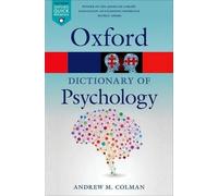 Andrew M. Colman A Dictionary of Psychology (Tascabile) Oxford Quick Reference