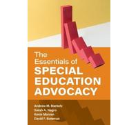 Andrew M. Markelz Sarah A. Nagro Kevin Mon The Essentials of Specia (Tascabile)