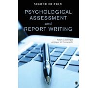Andrew M. Pomerantz Karen Gold Psychological Assessment and Report W (Tascabile)