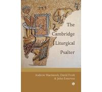 Andrew Macintosh David Frost John Emert Cambridge Liturgical Psalt (Tascabile)
