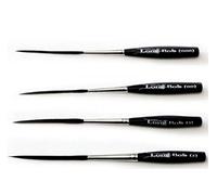 Andrew Mack - Kit di 4 pennelli per pinstriping - Serie Long Bob