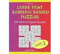 Andrew Manko Large Print Samurai Sudoku Puzzles (Tascabile) Hard