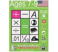Andrew Marek Te Grade 3, Ages 7-9 Math, Reading, Writing Practice Wo (Tascabile)