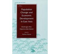 Andrew Mason Population Change and Economic Development in East Asia (Tascabile)