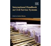 Andrew Massey International Handbook on Civil Service Systems (Copertina rigida)