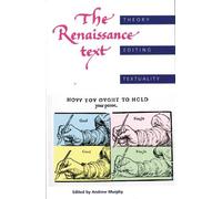 Andrew Murphy The Renaissance Text (Tascabile)