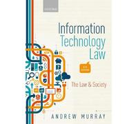 Andrew Murray Information Technology Law (Tascabile)