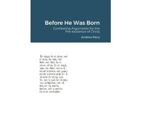 Andrew Perry Before He Was Born (Tascabile)