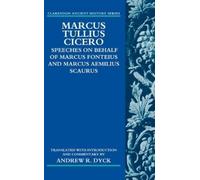 Andrew R. Dyck Marcus Tullius Cicero (Tascabile)