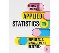Andrew R. Timming Applied Statistics (Tascabile)