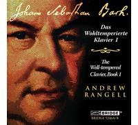 Andrew Rengell Das Wohltemperierte Klavier Book 1 (Rangell) (CD) Album