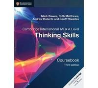 Geoff Thwaites, Andrew Roberts – Thinking Skills Coursebook – AS/A Level – Inglese – Tascabile