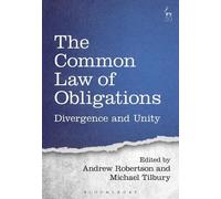 Andrew Robertson The Common Law of Obligations (Copertina rigida)