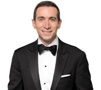 Andrew Ross Sorkin (Bow Tie) Half Body Buddy Cutout