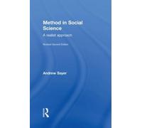 Andrew Sayer Method in Social Science (Copertina rigida)