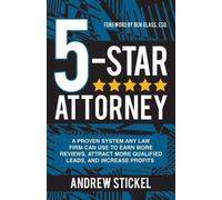 Andrew Stickel 5-Star Attorney (Tascabile)