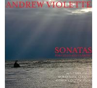 ANDREW VIOLETTE Sonatas for Cello & Clarinet (CD)