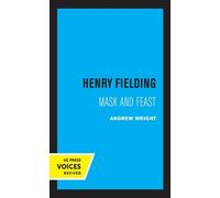 Andrew Wright Henry Fielding (Copertina rigida)