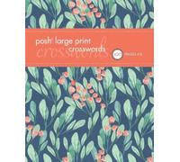 Andrews McMeel Publishing Posh Large Print Crosswords 1 (Tascabile)
