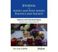 Andrey Makarych Journal of Soviet and Post-Soviet Politics and Socie (Tascabile)